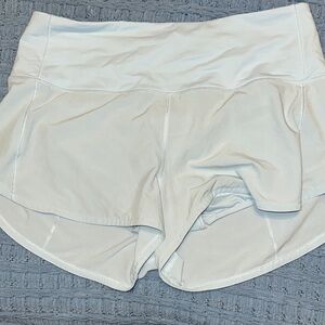 Women's Icy Blue Lulu 2.5 inch High Waisted Athletic Shorts